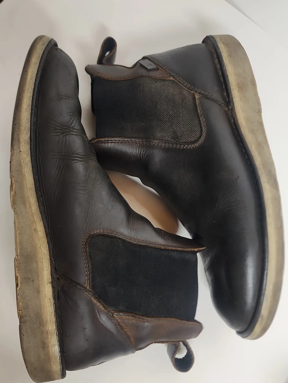 Danner Bull Run Chelsea Mens Chukka Boots in Dark Brown Leather Size 12 Gorpcore